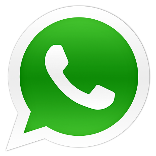 whatsapp color logo icon large transparent png